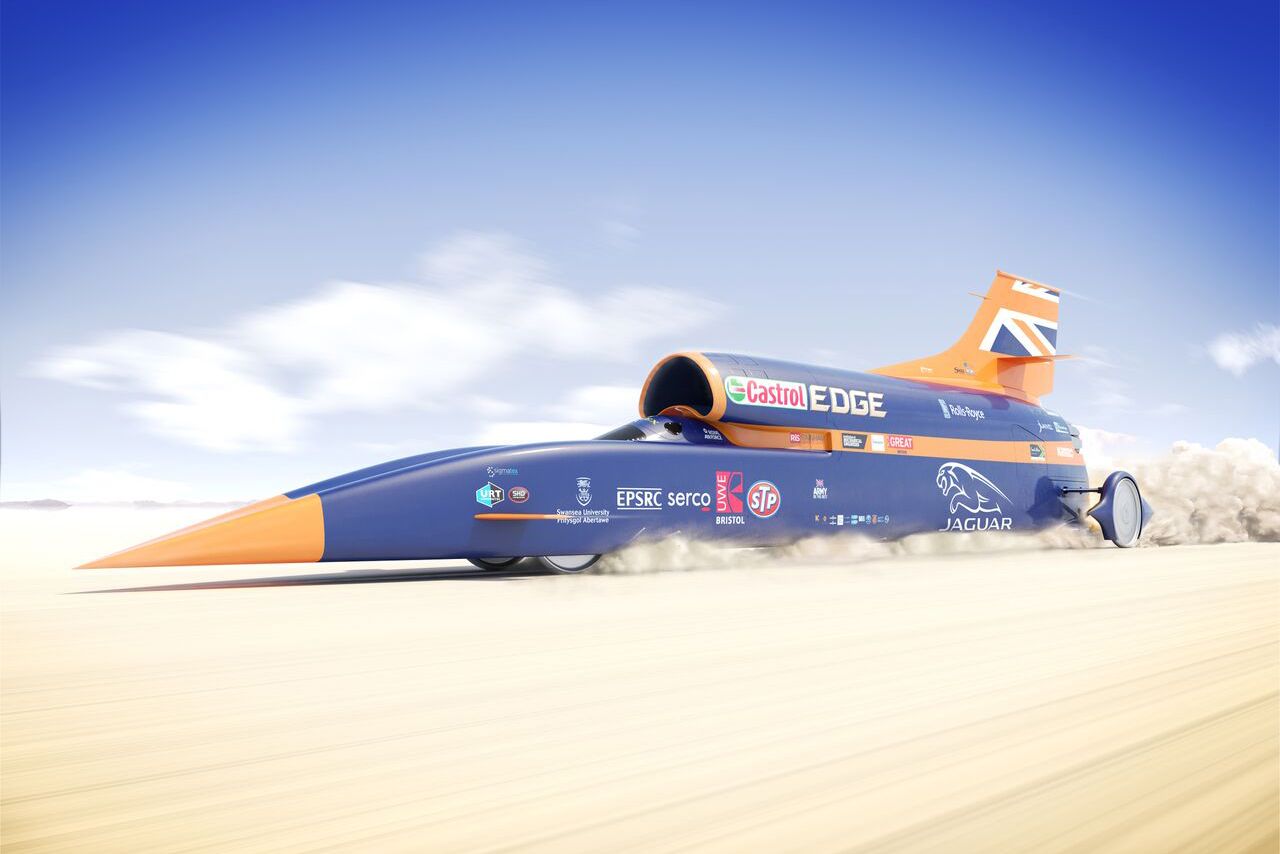 Bloodhound back on course to smash land speed record in 2017