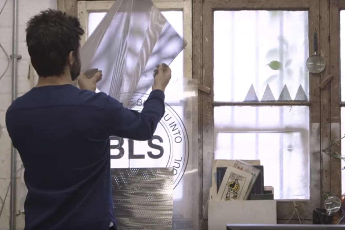 WIRED goes inside the studio of artist Conrad Shawcross