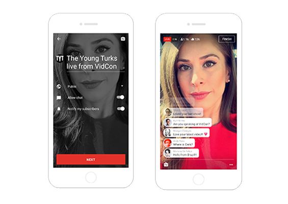 You will soon be able to live stream to YouTube on your phone