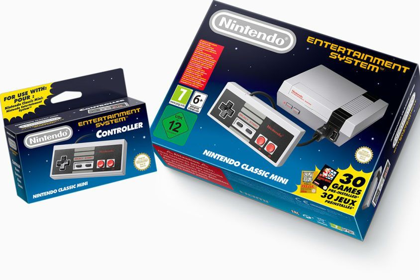 Nintendo unveils the Classic Mini loaded with 30 NES games
