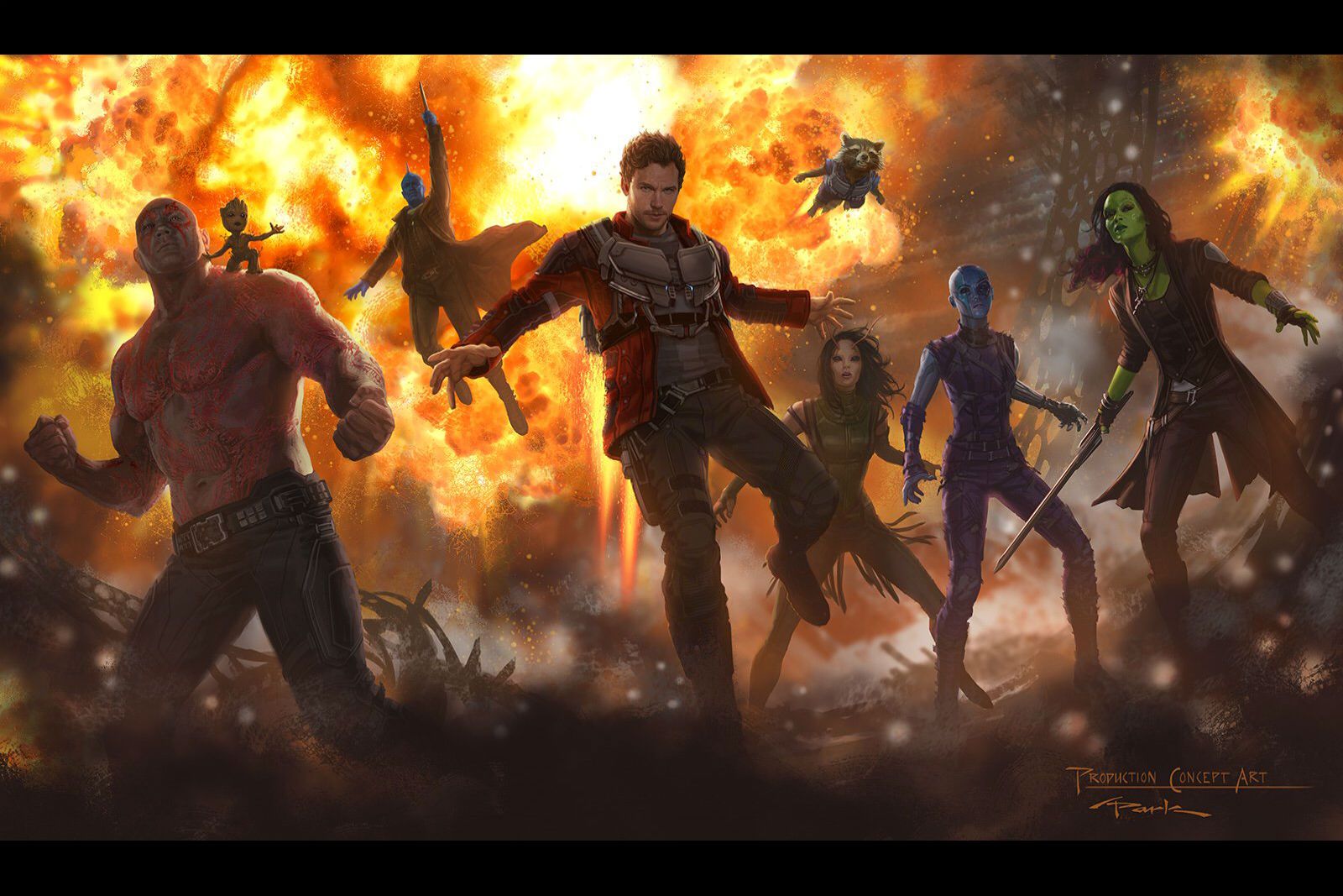 First look at Mantis in the concept art from Guardians of the Galaxy Vol. 2