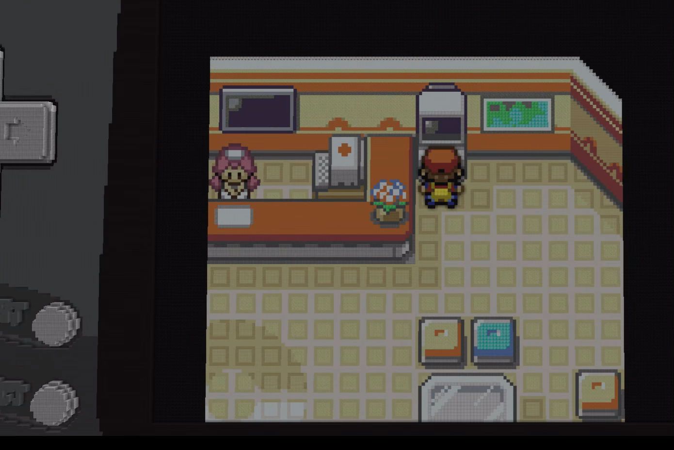 Play Pokémon on a Game Boy Advance that has been rebuilt in Minecraft